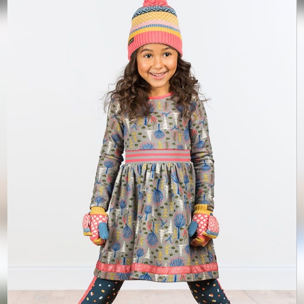 Matilda Jane Around Town Winter Holiday Dress Girls Size 14